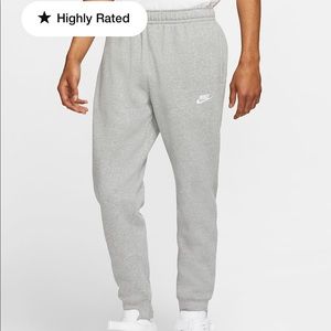 grey nike joggers